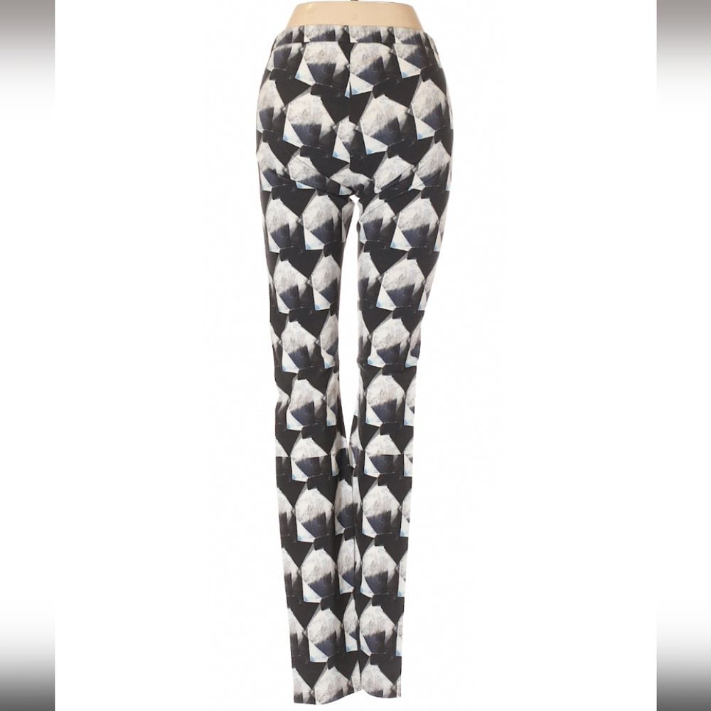 Theyskens' Theory Geometric Glass Skinny Pants 0